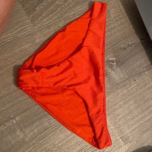 Red bikini bottoms